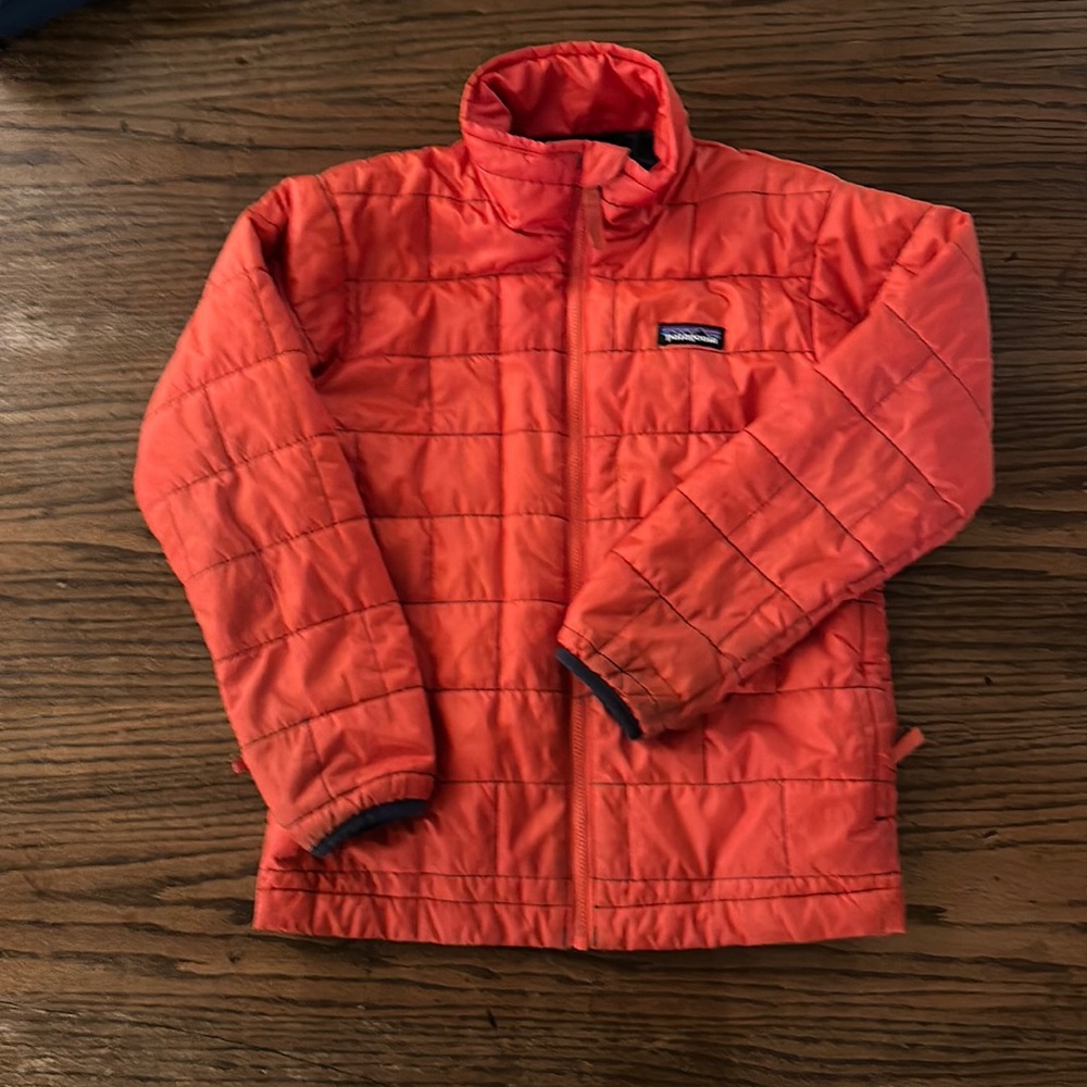 Kids' Patagonia Nano Puff Brick Quilted Jacket